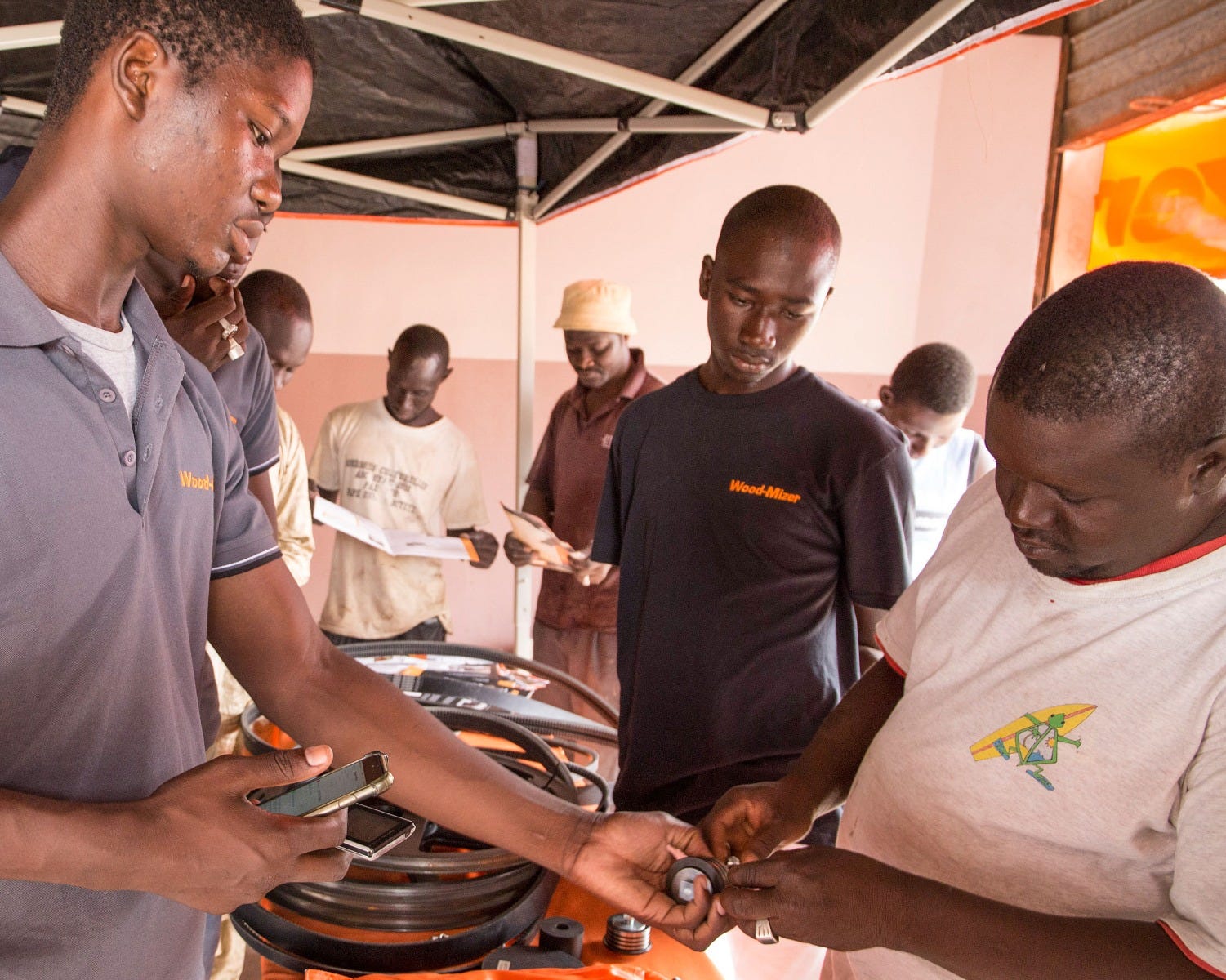 Readily available spare parts across Africa.